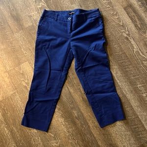 Royal blue capris